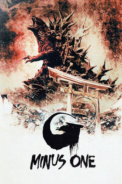 Bring Home the Epic Monster Mayhem of Godzilla Minus One (2023) - Premium Movie Poster