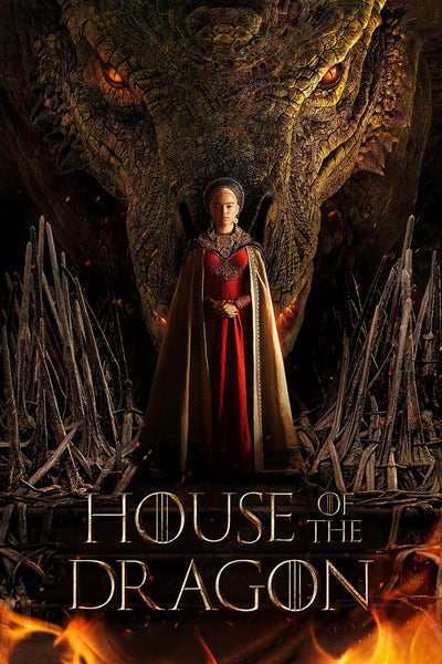 Bring Home the Fiery Legacy of House of the Dragon (2022) - TV Series Poster