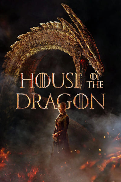 Bring Home the Fire: House of the Dragon (2022) Premium Print - TV Series Poster