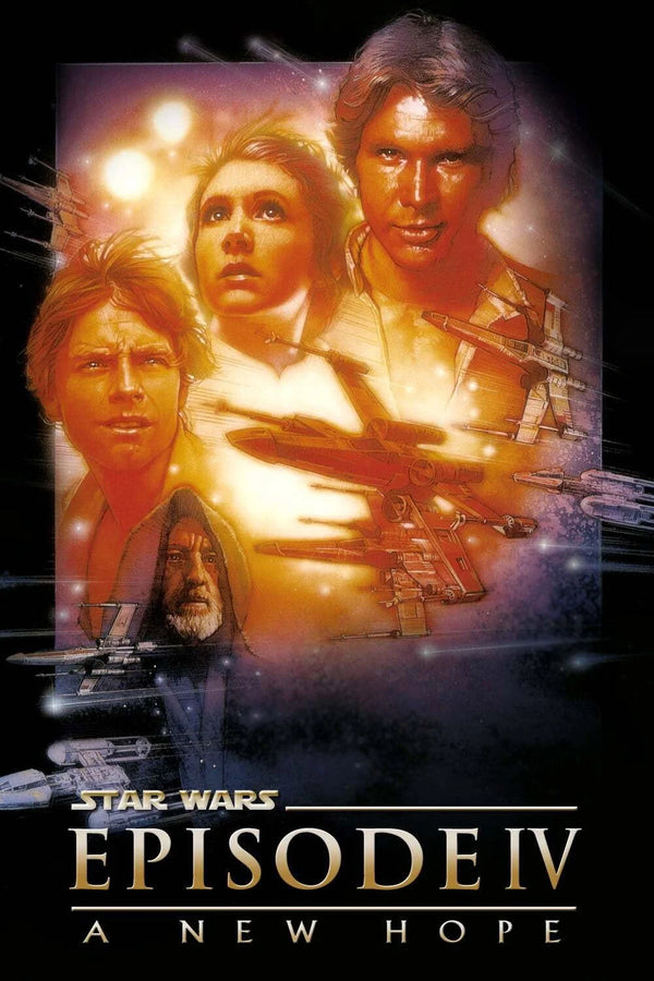 Bring Home the Galactic Magic of Star Wars (1977) – Stunning Wall Art - Premium Movie Poster