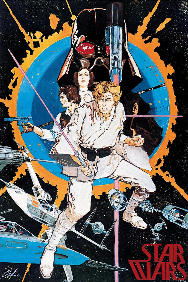 Bring Home the Galaxy: Star Wars (1977) Premium Action Art - Premium Movie Poster