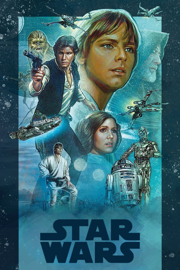 Bring Home the Galaxy: Star Wars (1977) Premium Wall Art - Premium Movie Poster