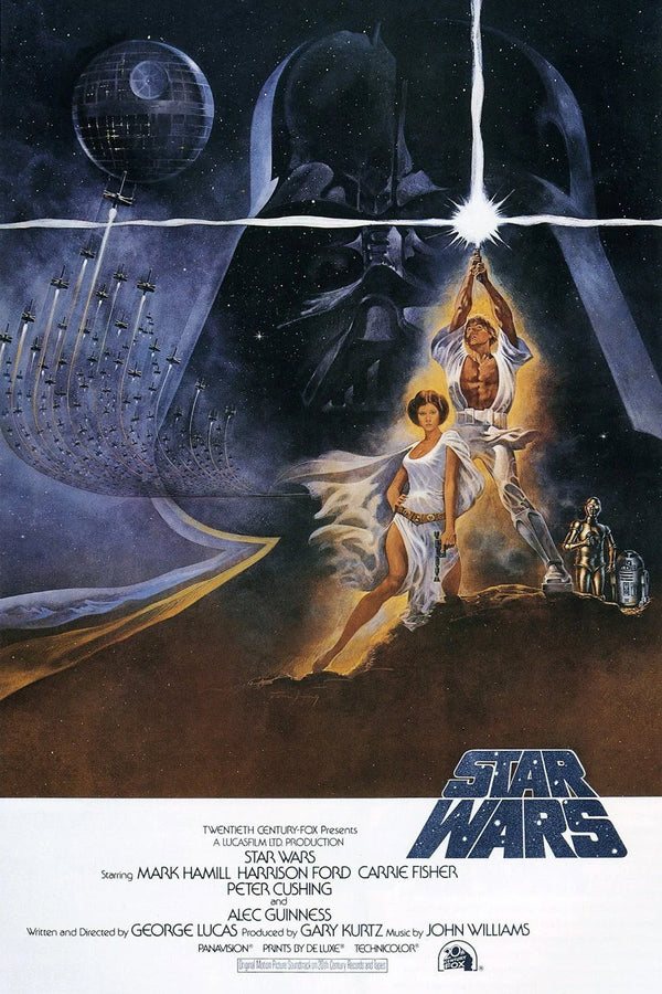 Bring Home the Galaxy with Star Wars (1977) - Premium Movie Poster