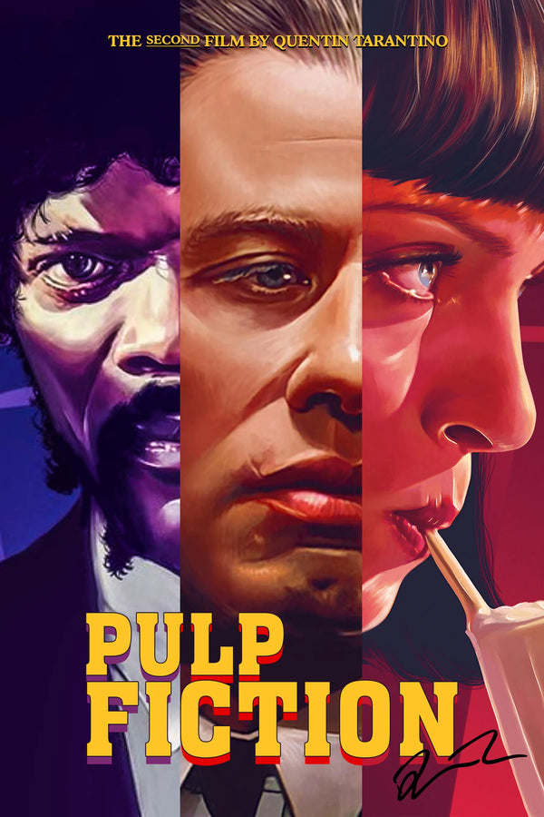 Bring Home the Grit of Pulp Fiction (1994) Wall Art - Premium Movie Poster