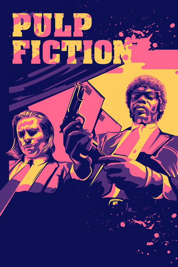 Bring Home the Iconic Pulp Fiction (1994) Wall Art - Premium Movie Poster
