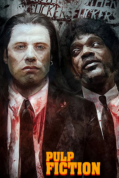Bring Home the Iconic Pulp Fiction (1994) Wall Poster - Premium Movie Poster