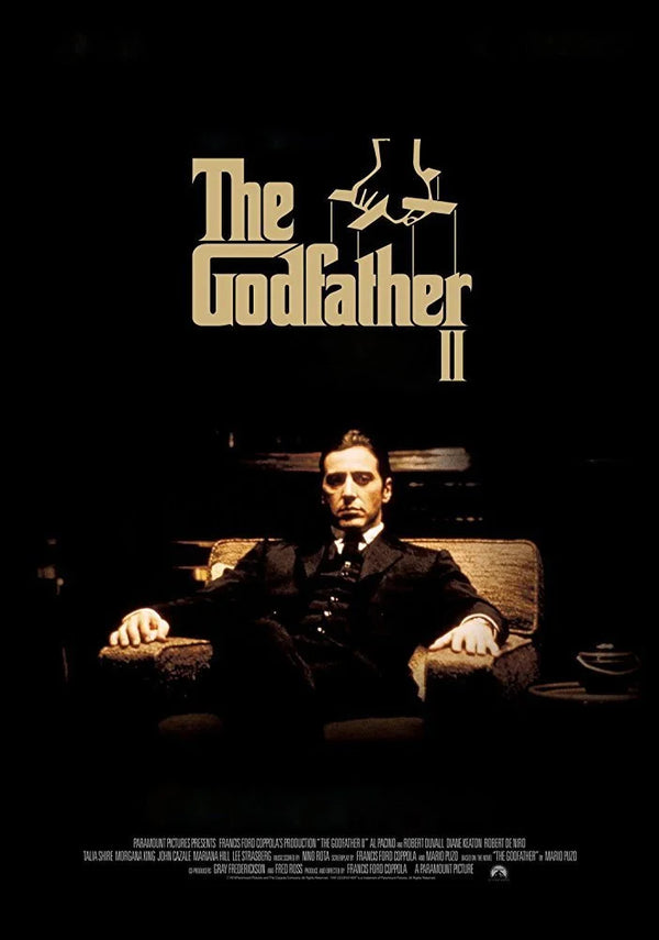 Bring Home the Legacy: The Godfather Part II (1974) - Premium Movie Poster