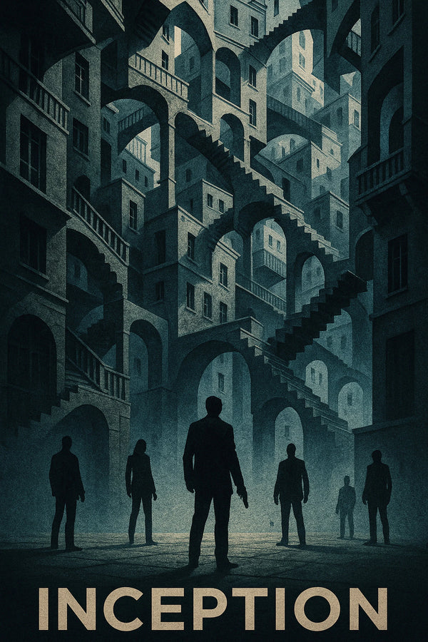 Bring Home the Mind-Bending World of Inception (2010) - Premium Movie Poster