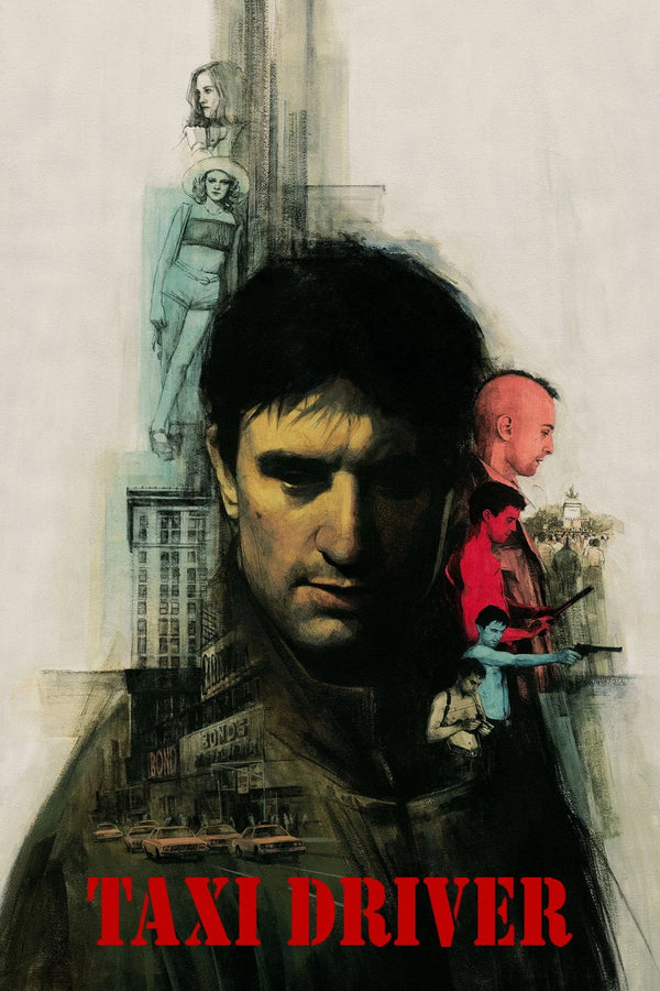 Bring Home the Noir Elegance of Taxi Driver (1976) Wall Art - Premium Movie Poster