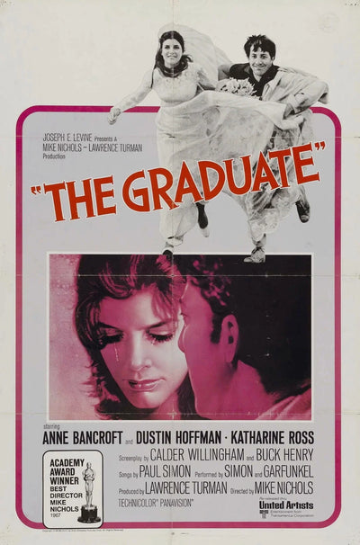 Bring Home the Nostalgia of The Graduate (1967) - Premium Movie Poster