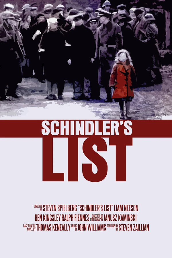 Bring Home the Power of Schindler's List (1993) Wall Art - Premium Movie Poster