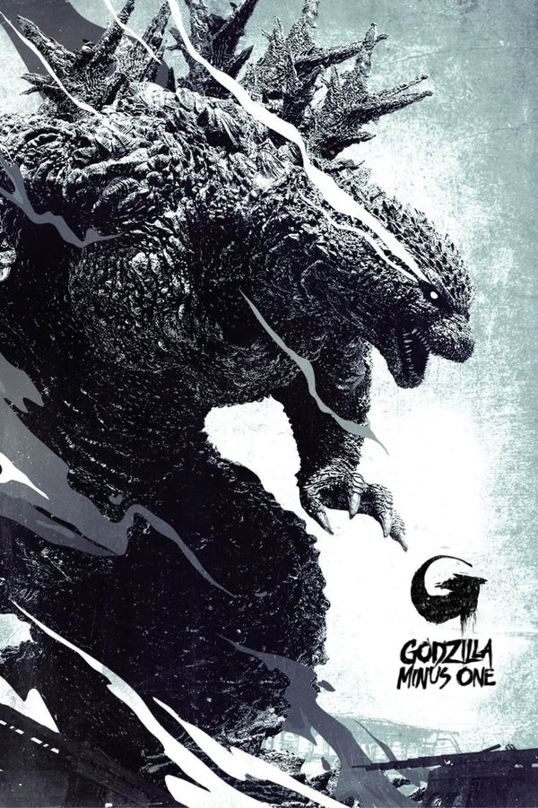 Bring Home the Roar: Godzilla Minus One (2023) Action Art - Premium Movie Poster