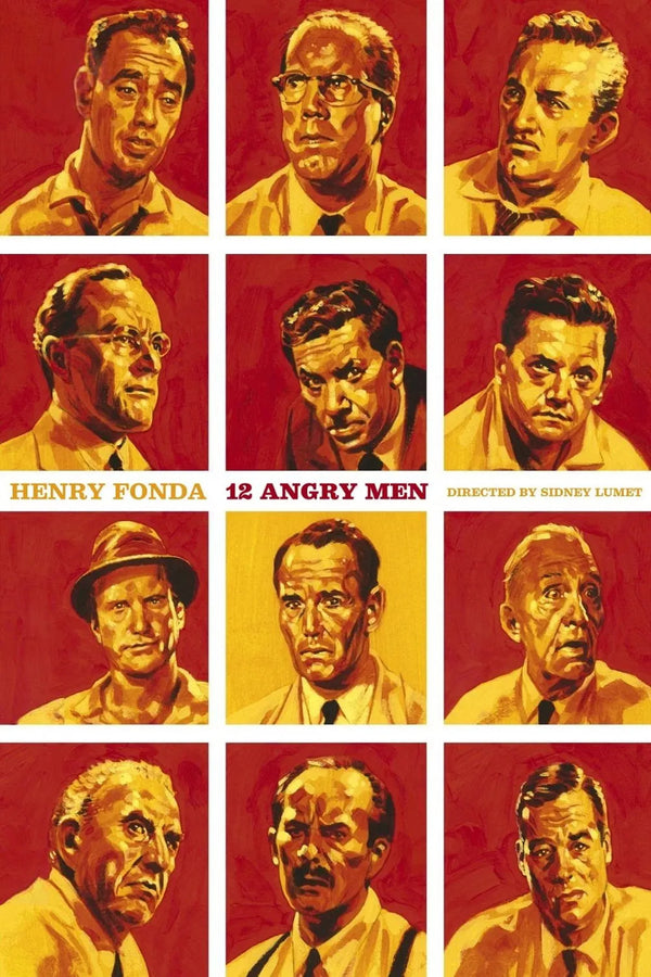 Bring Home the Tension of 12 Angry Men (1957) Wall Art - Premium Movie Poster