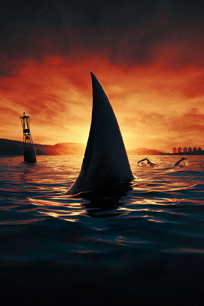 Bring Home the Terror of Jaws (1975) – Iconic Horror Poster - Premium Movie Poster