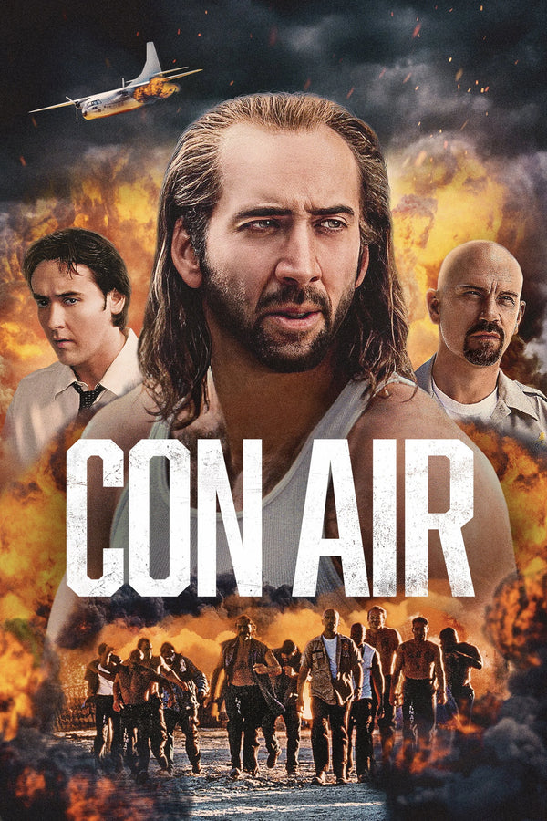 Bring Home the Thrill of Con Air (1997) – Action Wall Art - Premium Movie Poster