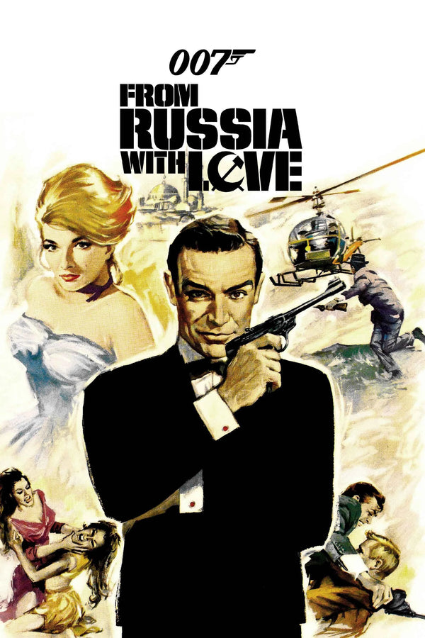 Bring Home the Thrill of From Russia with Love (1963) - Premium Movie Poster