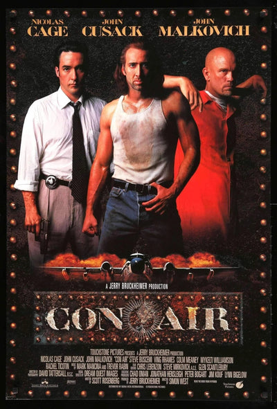 Bring Home the Thrilling Action of Con Air (1997) - Premium Movie Poster