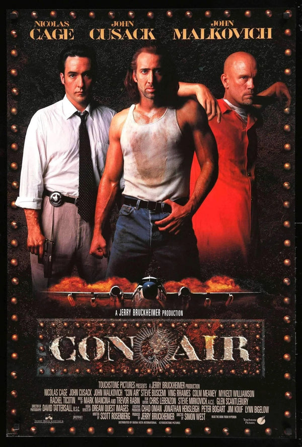Bring Home the Thrilling Action of Con Air (1997) - Premium Movie Poster