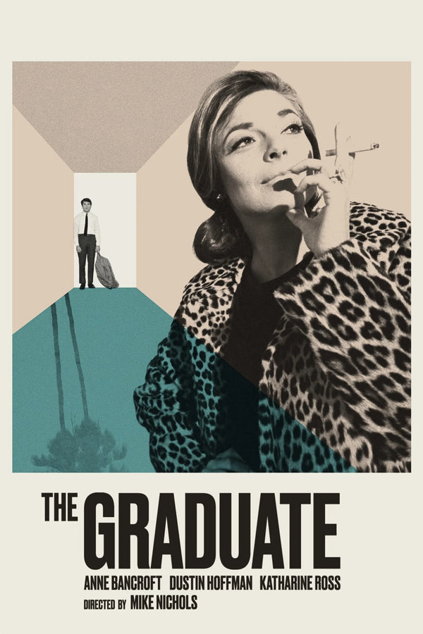 Bring Home the Timeless Charm of 'The Graduate (1967)' - Premium Movie Poster