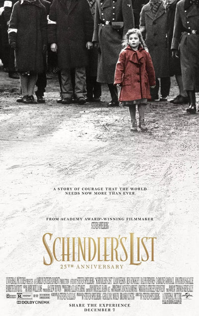 Bring Home the Timeless Drama of Schindler's List (1993) - Premium Movie Poster