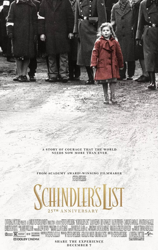 Bring Home the Timeless Drama of Schindler's List (1993) - Premium Movie Poster