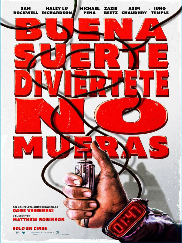 Buena Suerte Diviertete No Mueras Movie Poster Movie Poster | Film Wall Art Print