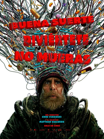 Buena Suerte Diviertete No Mueras Movie Poster | Official Art Movie Poster | Film Wall Art Print