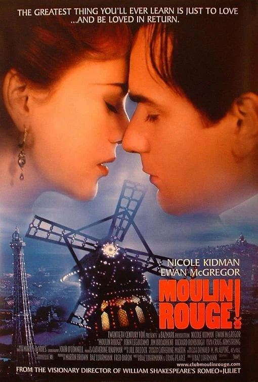 Capture the Cabaret Spirit: Moulin Rouge! (2001) Wall Masterpiece - Premium Movie Poster