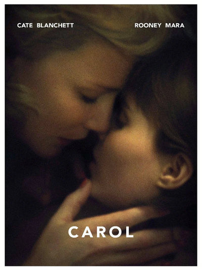 Carol Movie Poster - Todd Haynes Drama with Cate Blanchett & Rooney Mara Movie Poster | Film Wall Art Print