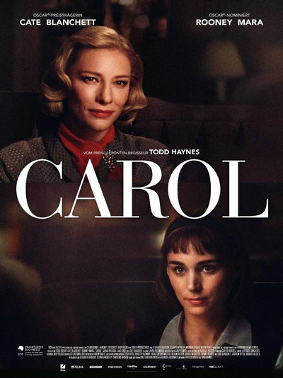 Carol Movie Poster - Todd Haynes Film Starring Cate Blanchett Movie Poster | Film Wall Art Print