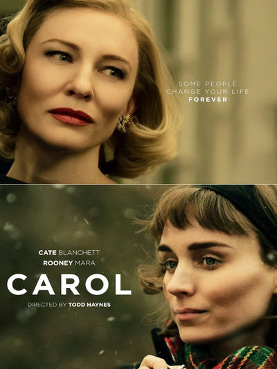 Carol Movie Poster | Todd Haynes Drama with Cate Blanchett Movie Poster | Film Wall Art Print