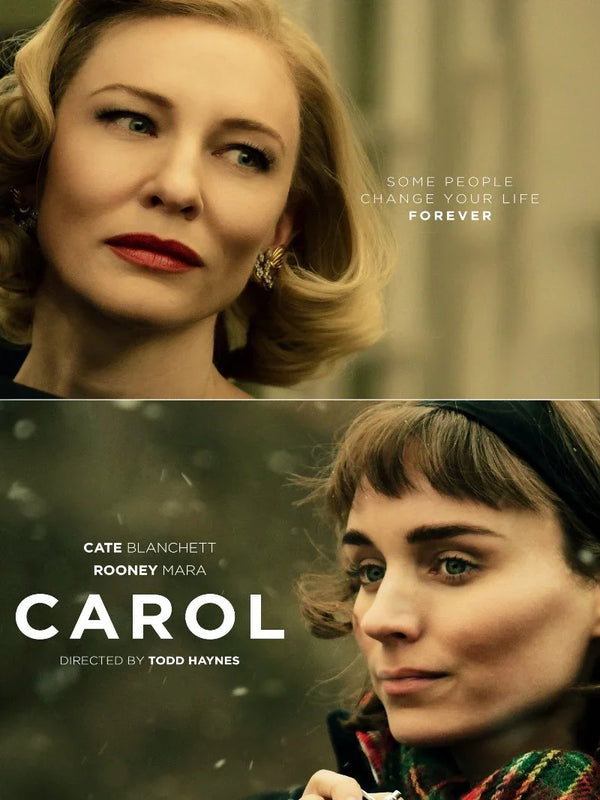 Carol Movie Poster | Todd Haynes Drama with Cate Blanchett Movie Poster | Film Wall Art Print