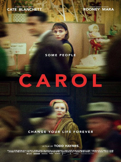 Carol Movie Poster - 2015 Todd Haynes Film Starring Cate Blanchett Movie Poster | Film Wall Art Print