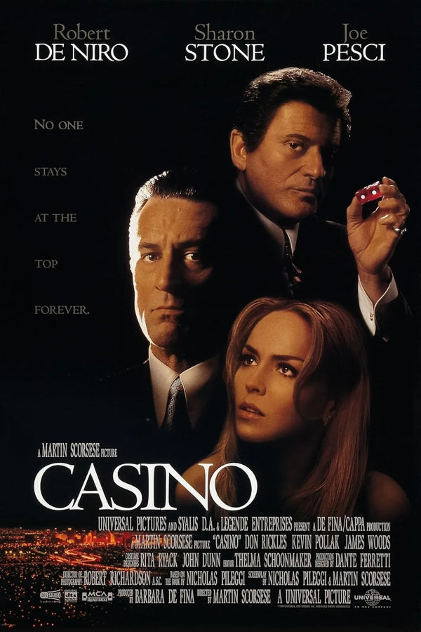 Casino Movie Poster - Martin Scorsese Classic Film Art Movie Poster | Film Wall Art Print