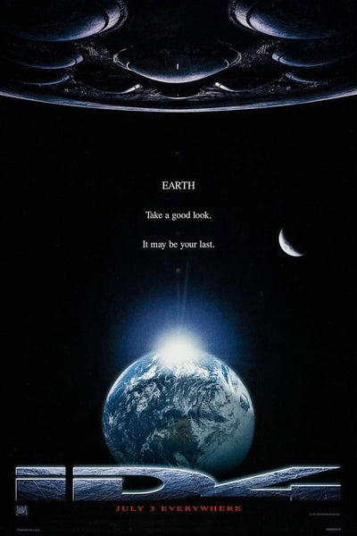 Celebrate Earth's Victory in 'Independence Day (1996)' Action Poster - Premium Movie Poster