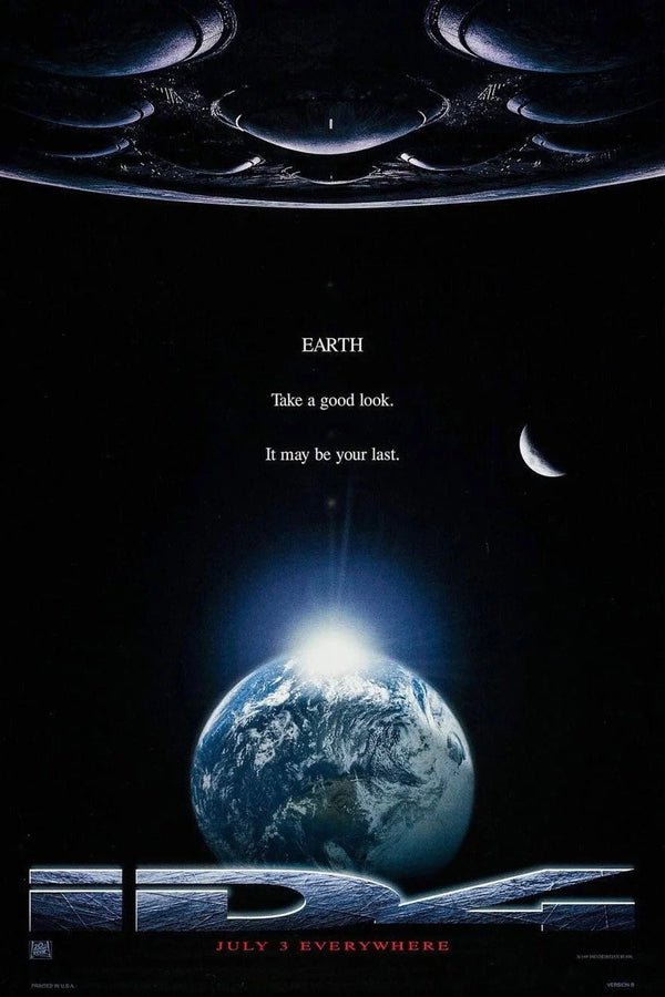 Celebrate Earth's Victory in 'Independence Day (1996)' Action Poster - Premium Movie Poster