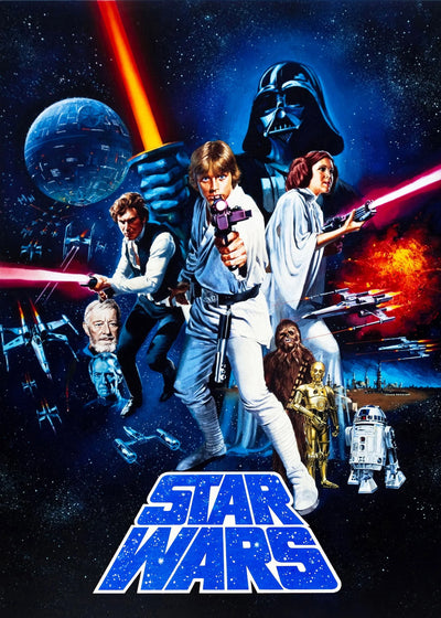 Celebrate Galaxy Far, Far Away with Star Wars (1977) Poster - Premium Movie Poster