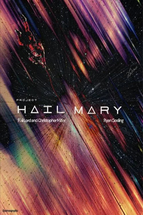 Celebrate Project Hail Mary (2026) with Cosmic Wall Art - Premium Movie Poster