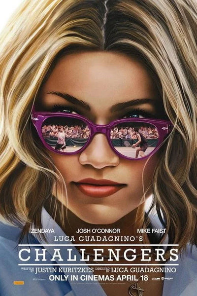 Challengers(2024): Epic Tennis Rivalry Wall Art - Premium Movie Poster