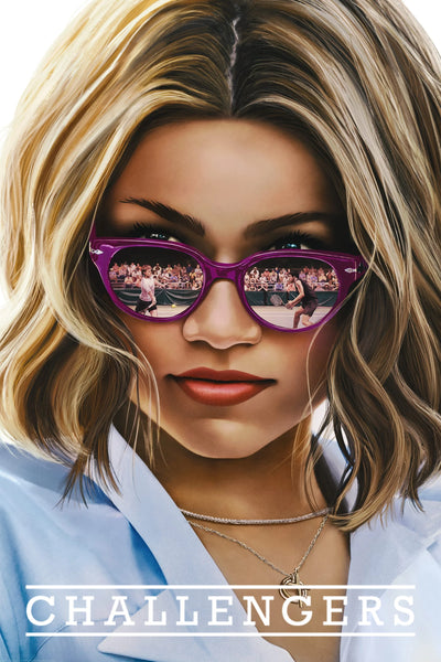 Challengers (2024): Premium Wall Art of Tennis Rivalry - Premium Movie Poster