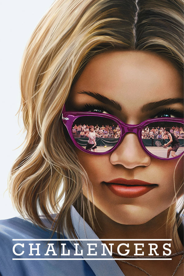 Challengers 2024: Stunning Tennis Drama Poster Art - Premium Movie Poster