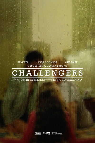 Challengers(2024) Wall Art: Fiery Rivalry & Passion in Motion - Premium Movie Poster