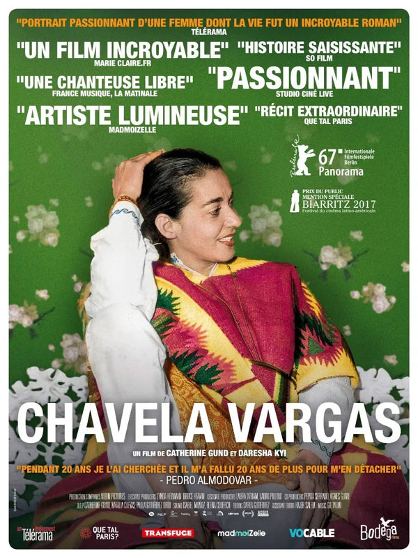 Chavela Movie Poster - Iconic Portrait of Legendary Mexican Singer Movie Poster | Film Wall Art Print
