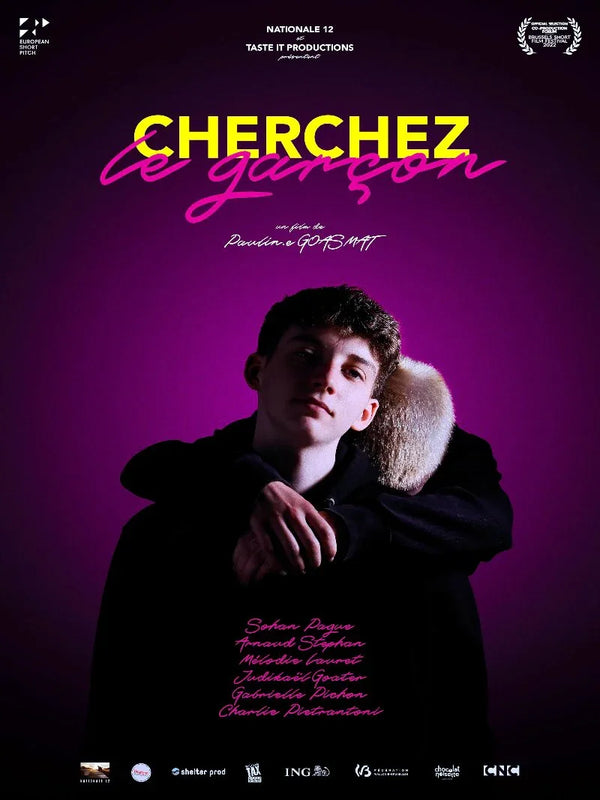 Cherchez le garçon - French Comedy Movie Poster | Vintage Cinema Art Movie Poster | Film Wall Art Print