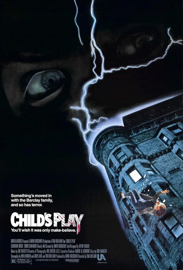 Child's Play Movie Poster - Classic Horror Film Art Print Movie Poster | Film Wall Art Print
