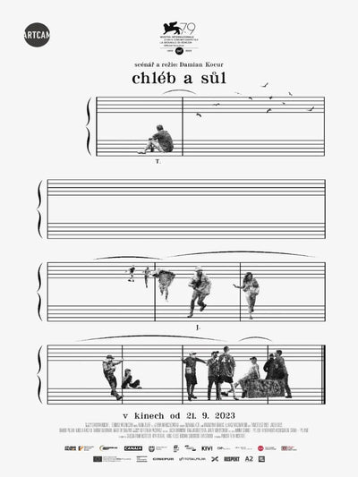 Chleb i sól Movie Poster - Polish Film Art Print Movie Poster | Film Wall Art Print