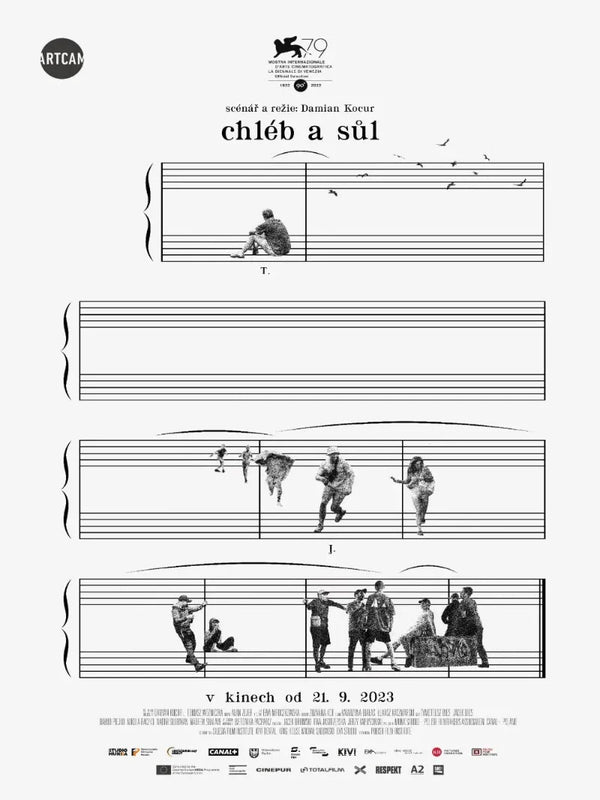 Chleb i sól Movie Poster - Polish Film Art Print Movie Poster | Film Wall Art Print