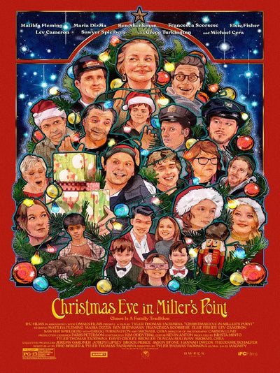 Christmas Eve in Miller's Point Movie Poster | Holiday Film Art Movie Poster | Film Wall Art Print