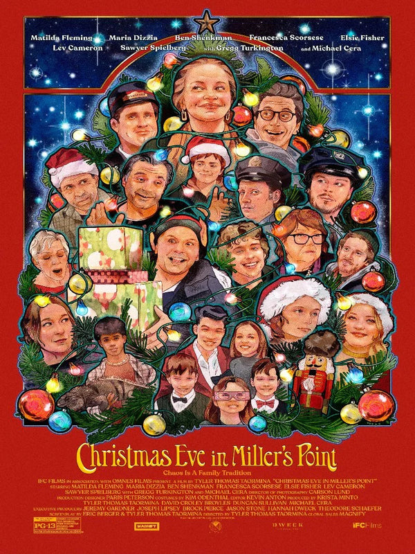 Christmas Eve in Miller's Point Movie Poster | Holiday Film Art Movie Poster | Film Wall Art Print