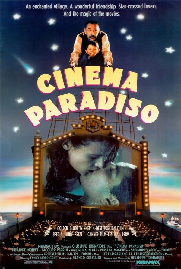 Cinema Paradiso Movie Poster - Classic Italian Film Art Print Movie Poster | Film Wall Art Print